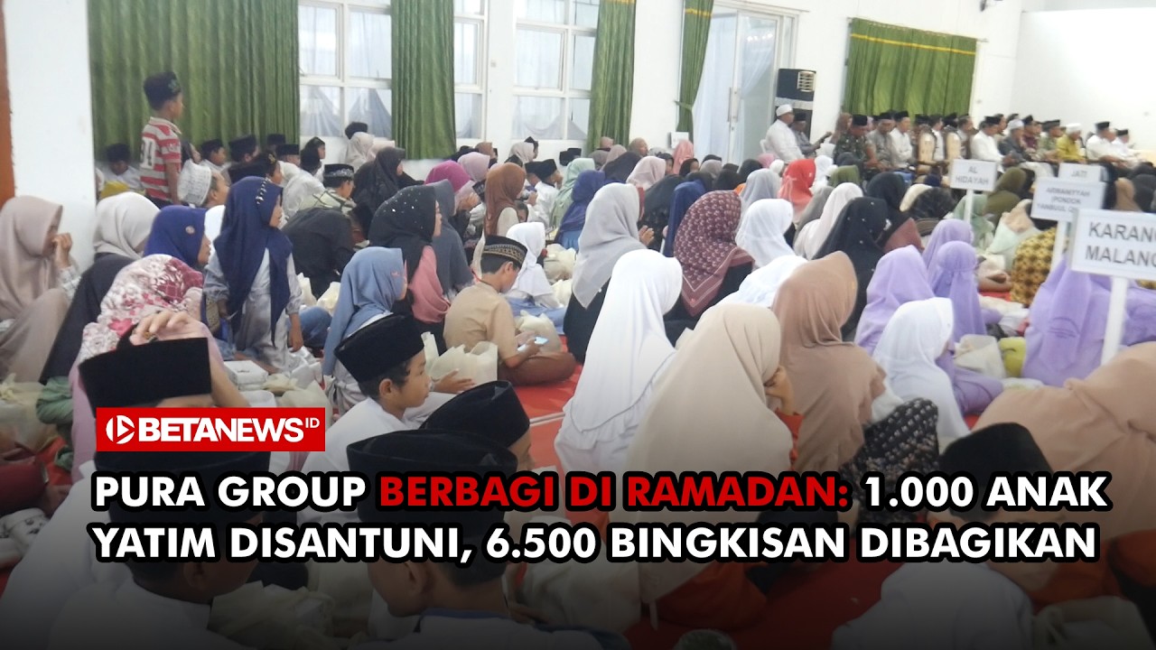 Pura Group Santuni 1.000 Anak Yatim & Bagikan 6.500 Bingkisan Lebaran