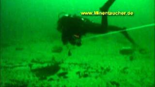 Deutscher Minentaucher mit Draeger LAR VII