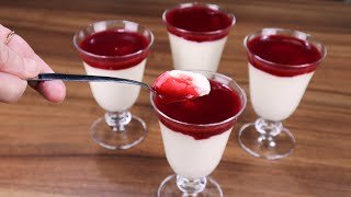 Quick delicious Dessert! No oven! No condensed milk! no Gelatin! it melts in your mouth!