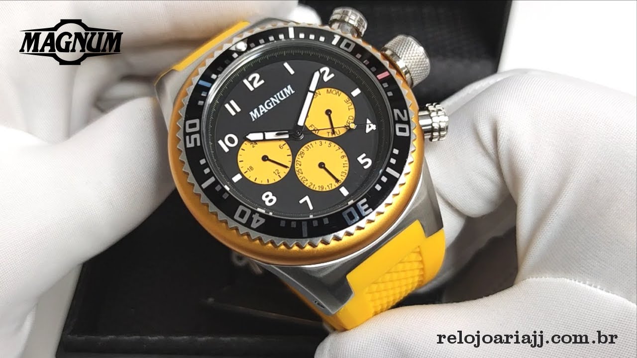 Relógio Magnum Chronograph Masculino - MSTIME RELÓGIOS