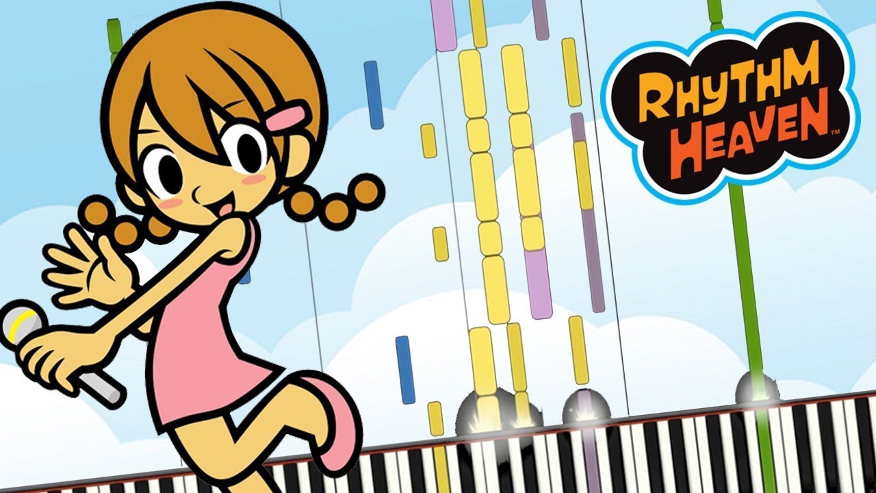 Thrilling! Is This Love? (Fan Club Song) Rhythm Heaven (Synthesia) YouTube