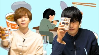 高塚さん、堀江さん『ふたりラーメン』3杯目【カップヌードル】