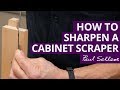 Cabinet Scraper Honing Guide | Paul Sellers