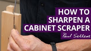 Cabinet Scraper Honing Guide | Paul Sellers