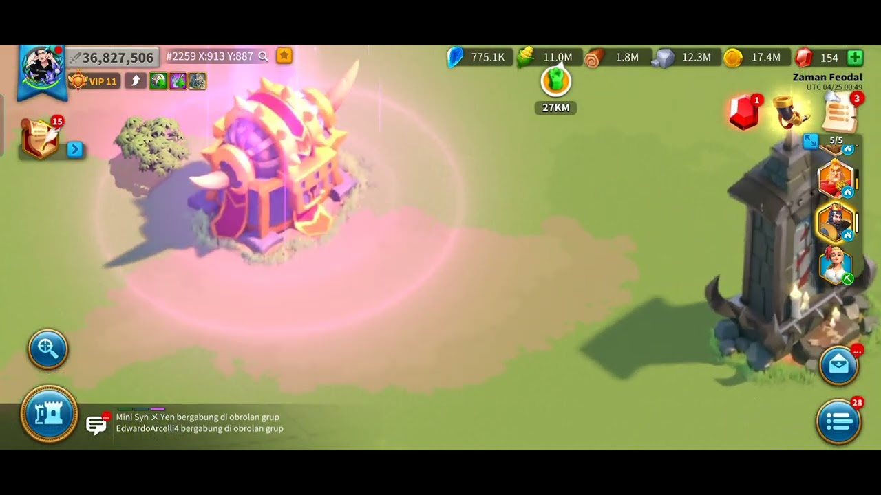 SARAPAN PAGI DENGAN SILENT TRIAL | Rise Of Kingdom