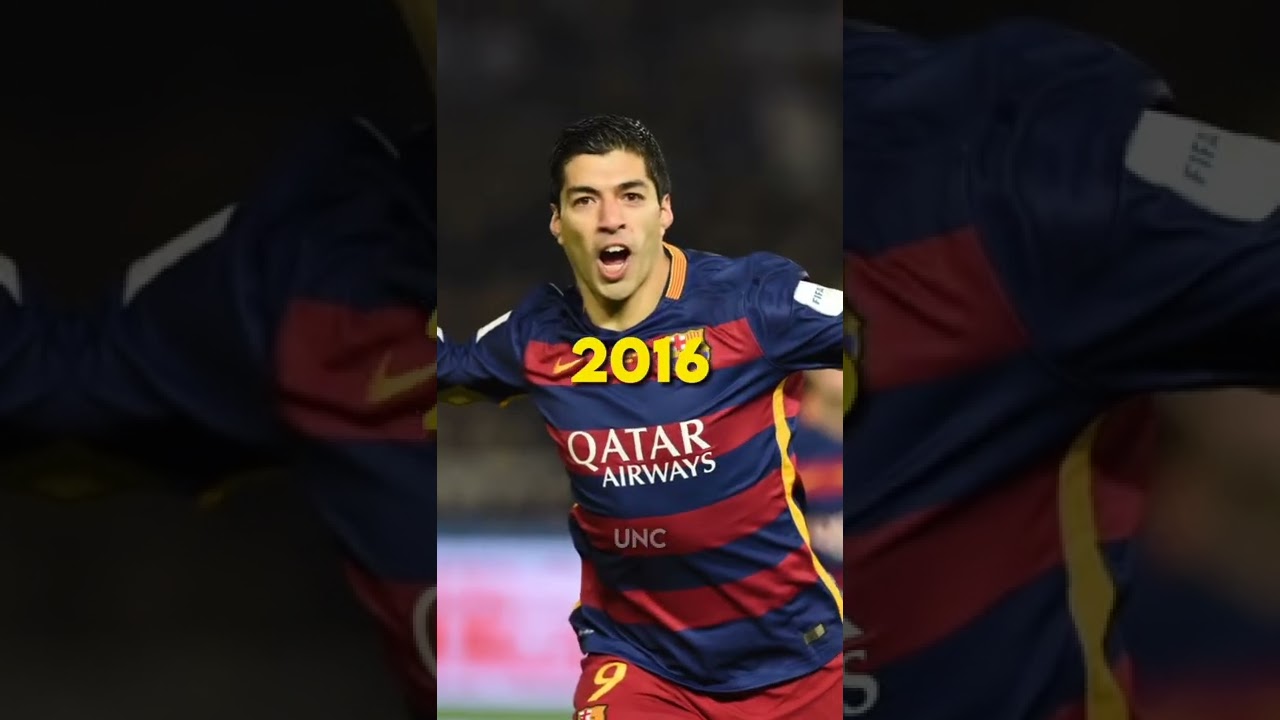 luis suarez over the years(2022-2005)