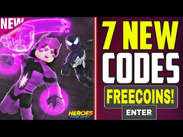 Heroes Online World Active Codes June 2023