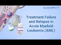 Treatment failure and relapse in acute myeloid leukemia aml