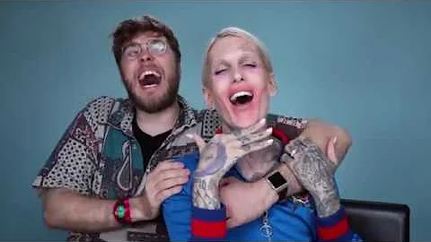 jeffree star flirting with garrett watts for 3 min...