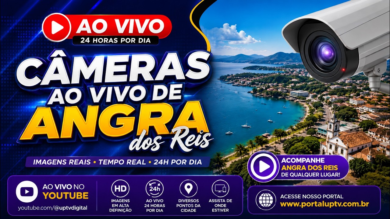 Angra dos Reis Live – Praia Grande, Beaches & Downtown — Angra dos Reis, Rio de Janeiro live camera thumbnail