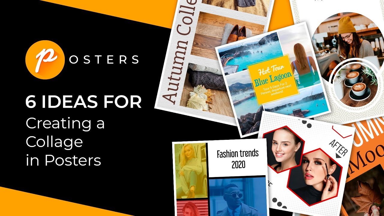 6 ideas for Сreating a Сollage in Posters | Instagram Collage | Photo ...