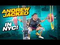 INSANE 500 LB SQUAT BY A FEMALE + ANDREW & I SMASH LEGS