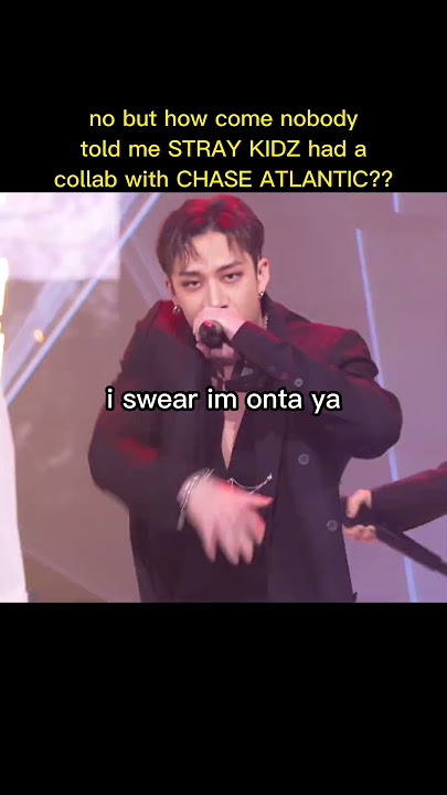 STRAY KIDS x CHASE ATLANTIC???? 😱😱 #shorts #skz #chaseatlantic #aleebi
