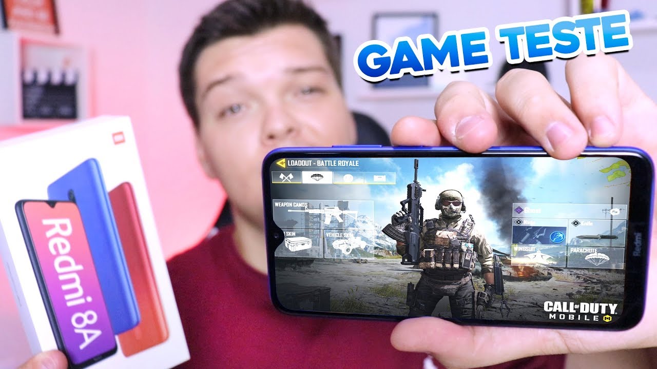 Redmi 8A - Game Teste (PUBG & COD Mobile) - YouTube