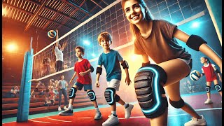 🏐 Best Volleyball Knee Pads Kids 8-12 | Bodyprox Volleyball Knee Pads for Junior Youth Unisex 🏐
