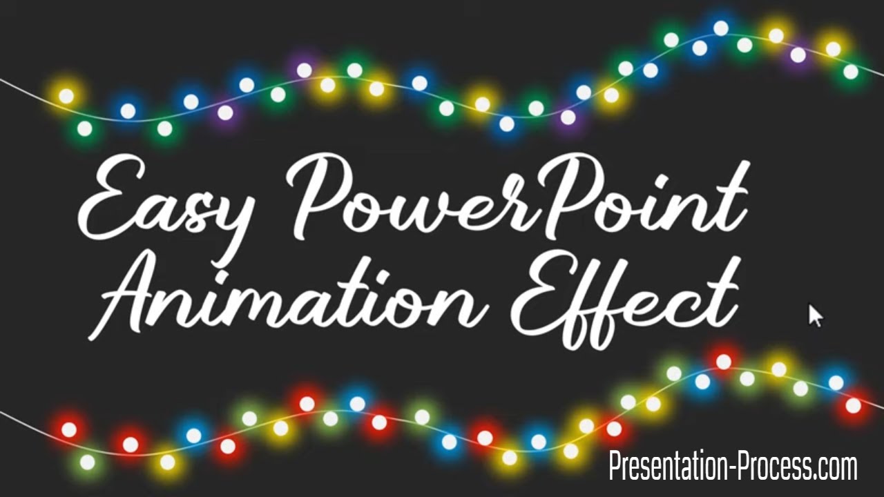 animation effects in powerpoint presentation