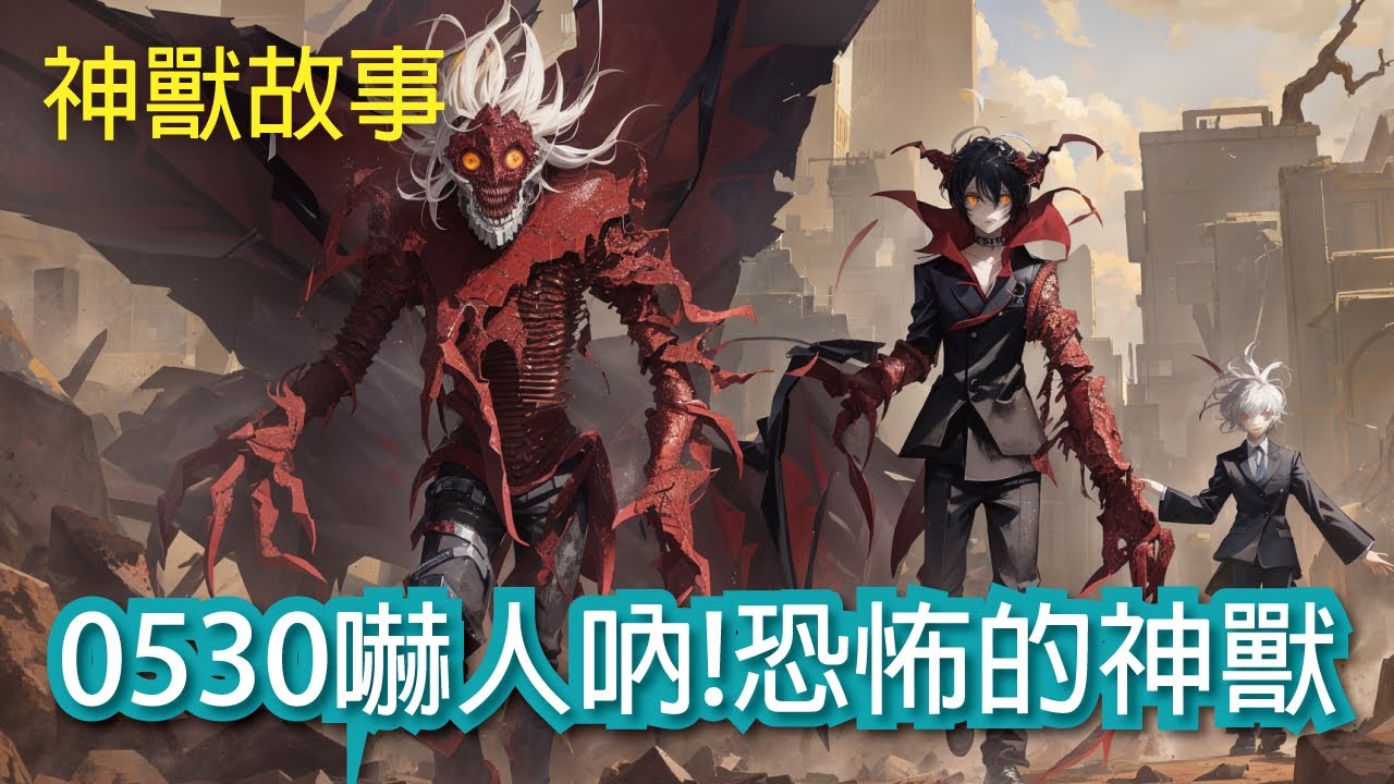 【神獸故事】0530嚇人吶!恐怖的神獸| 上古神獸 傳說故事《山海經》 繁體中文故事 - YouTube