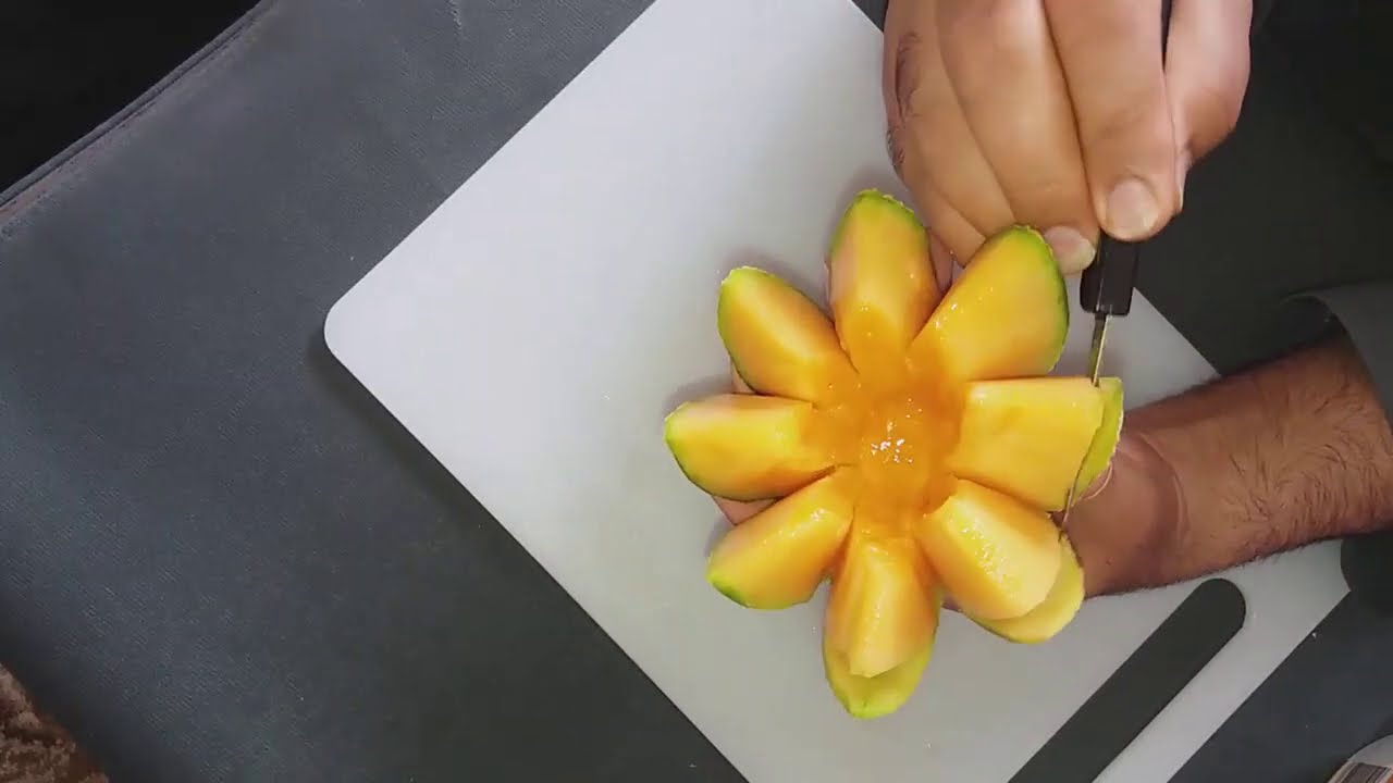 How to make Flower With Fruit and vegetable YouTube