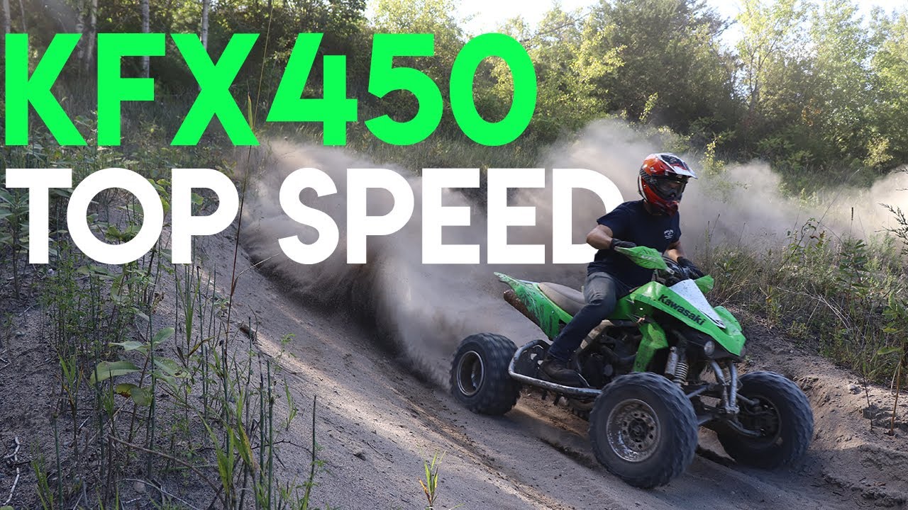 How Fast Does A Kfx 450R Go