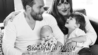 Fifty Shades Freed | Christian and Ana - Beautiful in White