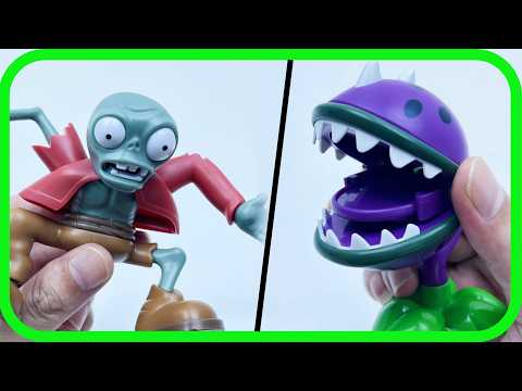🎁 Растения против Зомби. Самые дешевые фигурки на Ozon. Plants vs Zombies. Сюрпризы PvZ.