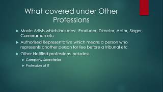 Presumptive Taxation for Professionals i.e. Section 44ADA (In less than 4 minutes)