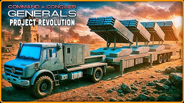 Massive Missile Barrage | Project Revolution Mod - Generals Zero Hour Reimagined