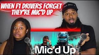 When F1 Drivers Forget They're Mic'd Up | The Demouchets REACT