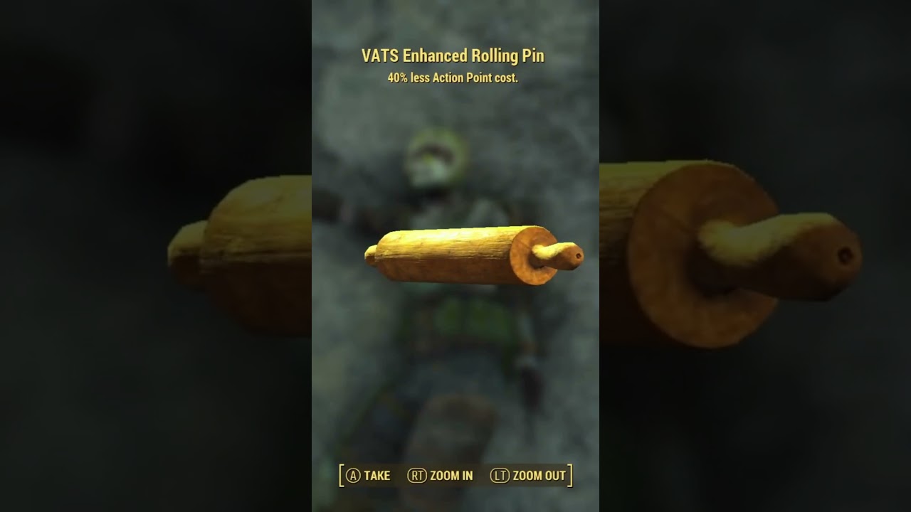 Fallout 4 | Weapon | VATS Enhanced Rolling Pin 