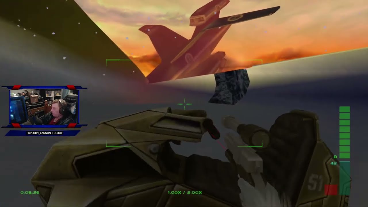 THE SMF 1210 - XBLA - Perfect Dark - Crash Site (Special Agent) - Speed Run 1:50:61