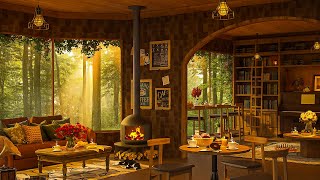 Jazz Relaxing Music & Cozy Coffee Shop Ambience ☕ Smooth Jazz Instrumental Music for Study, Work