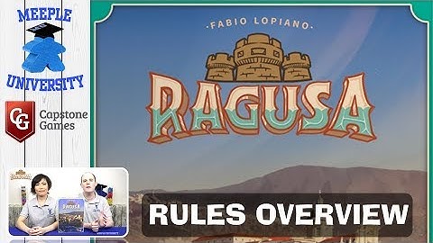 Ragusa Board Game - Rules Overview/What to Expect