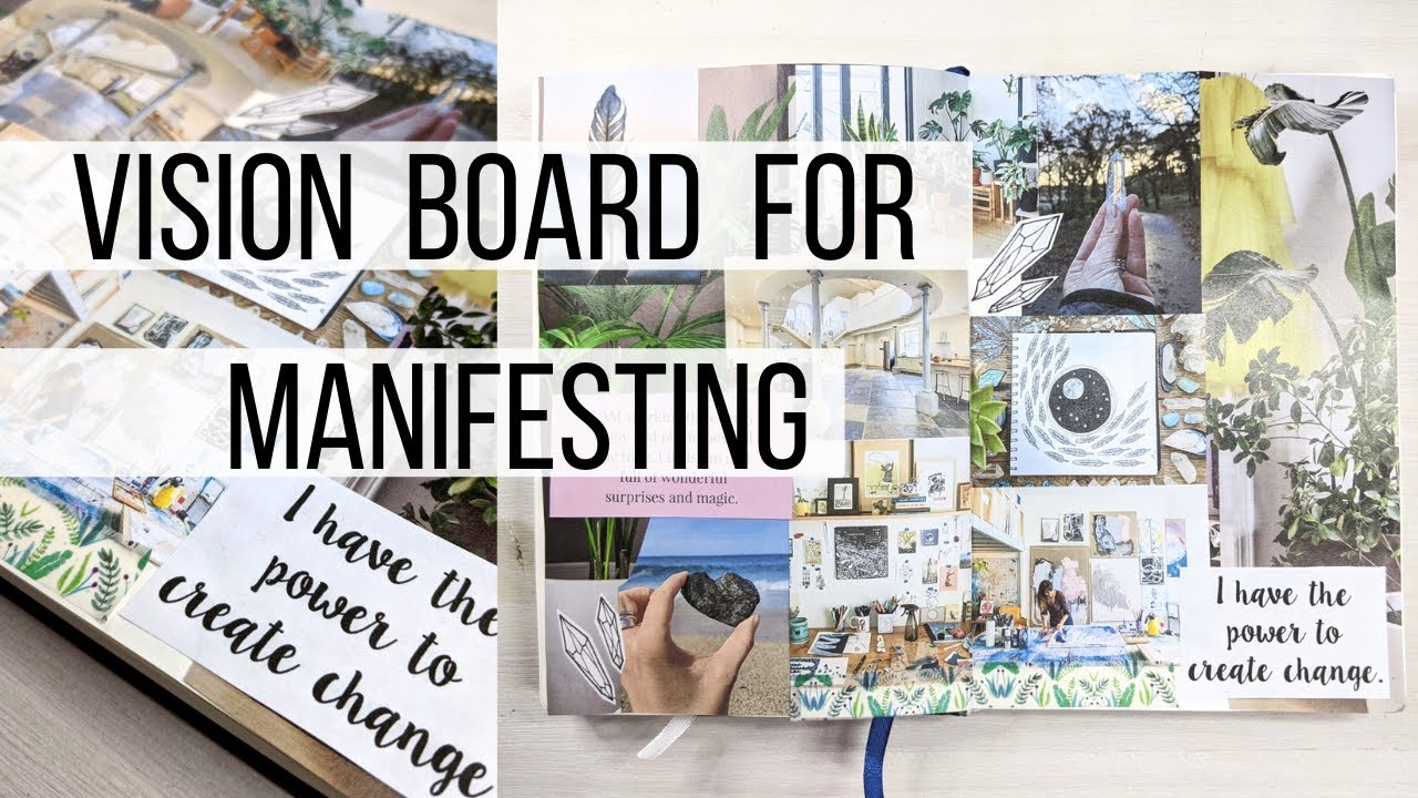 Make a Vision Board Journal to Manifest Your Goals and Dreams > Creative  ArtnSoul