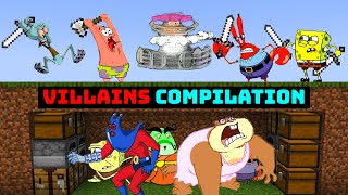 Villains Speedrunners VS Hunters | Mega Compilation