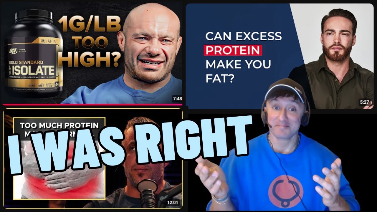 Я настаивал на большем количестве белка – наука догоняет