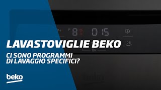 Come selezionare il programma corretto nella mia Lavastoviglie Beko | Beko  Italia - YouTube