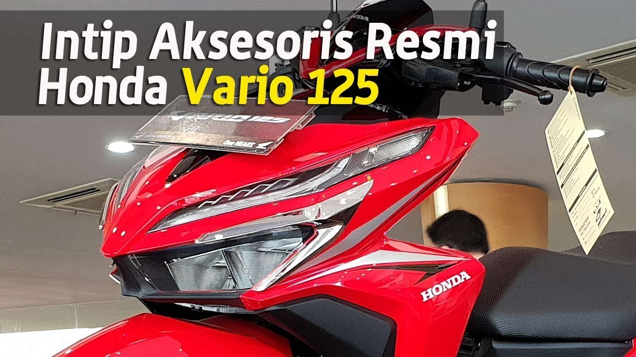 VLOG Bikin Beda Honda Vario 125 Mu Dengan Aksesoris Resmi YouTube