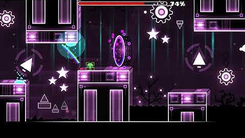 Geometry Dash Geryuilization (Daily level #209) all coins