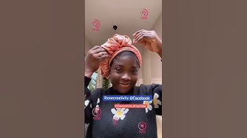 Turban Headwrap Tutorial #turban #ankara #scarf #shorts