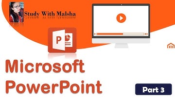 Ms PowerPoint - Part 3 (How to add new slides & layouts)
