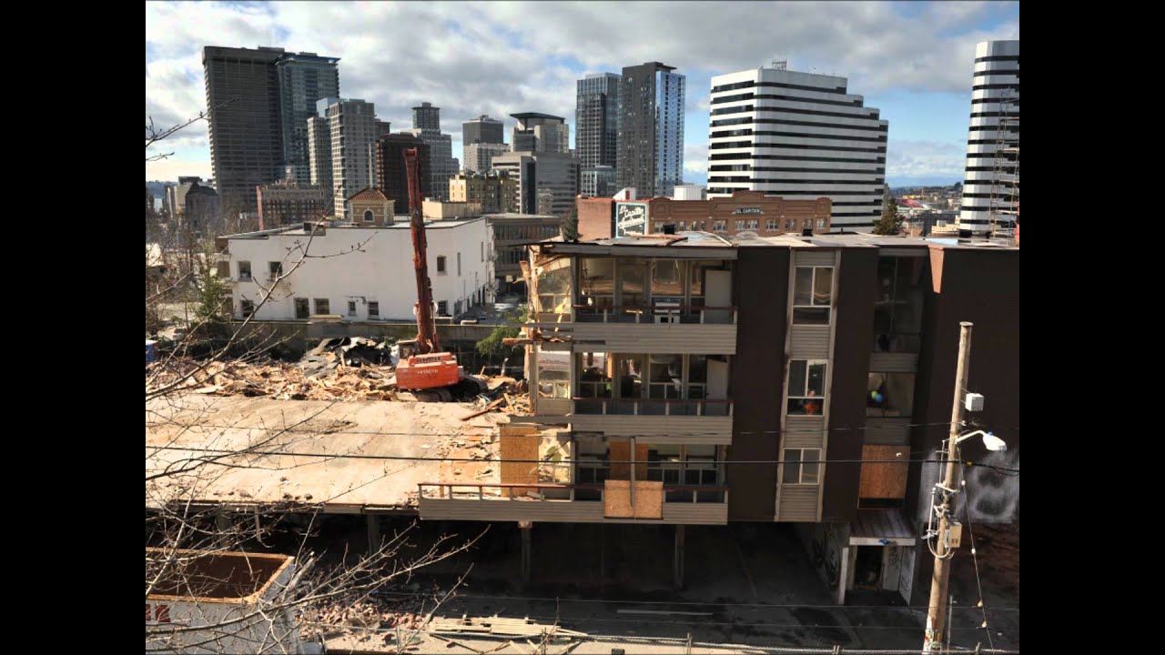 Marion apts demolition timelapse YouTube