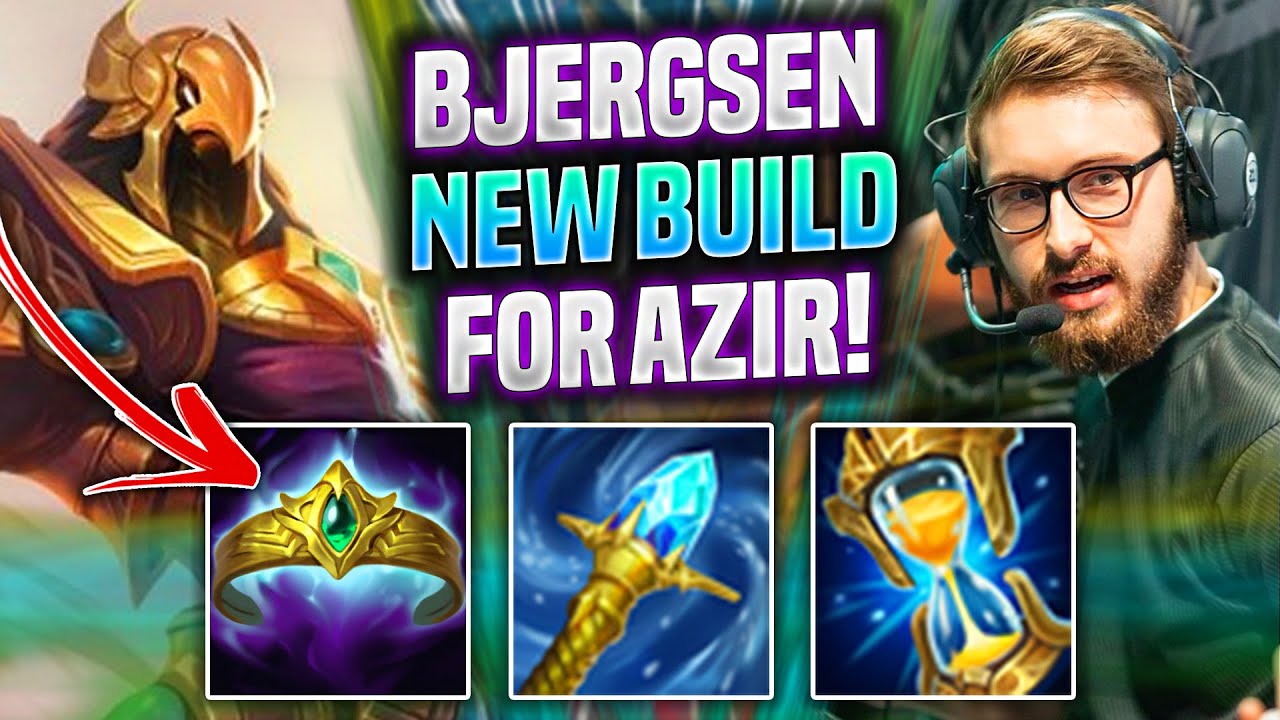 BJERGSEN BRINGS BACK AZIR WITH NEW BUILD! - TL Bjergsen Plays Azir Mid vs Yasuo! | Season 2022