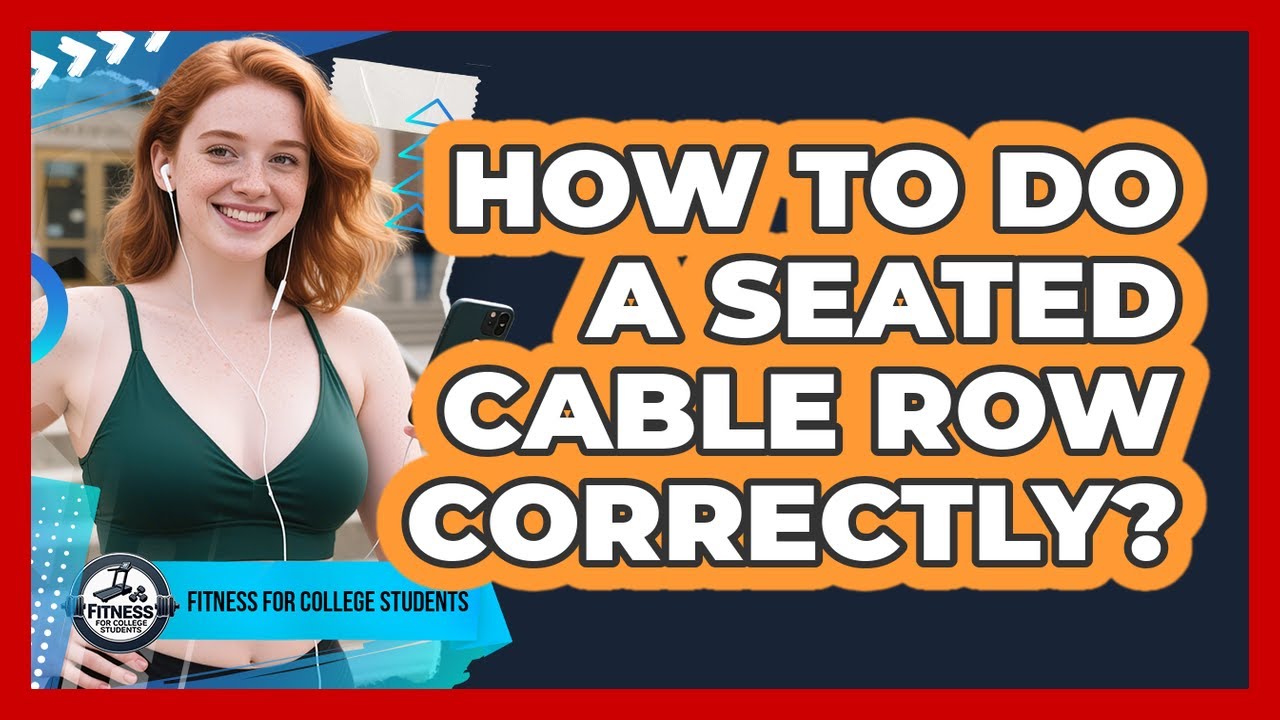 How To Do A Seated Cable Row Correctly? - YouTube