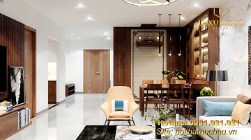 Mẫu Thiết Kế Nội Thất Chung cư Ciputra Nam Thăng Long - Luxurious Design
