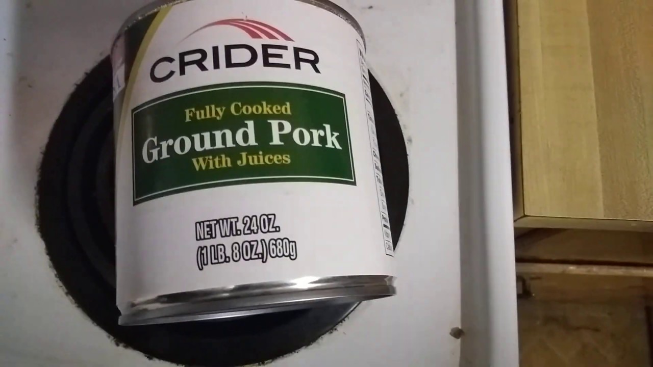 Crider Fully Cooked Ground Pork Product Review - YouTube