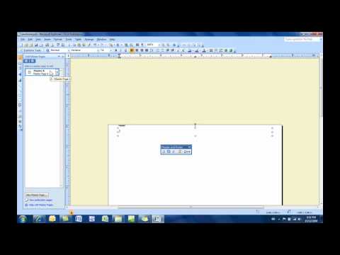 Publisher 04 - Page Options