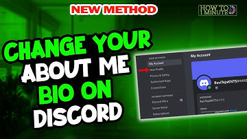 How to Change Your About Me Bio on Discord 2025
