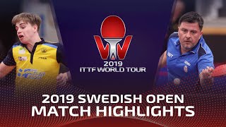 Truls Moregard vs Aleksandar Karakasevic | 2019 ITTF Swedish Open Highlights (Pre)