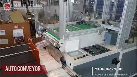 Confeccionadora para bolsas zipper de alta velocidad - MGA-06Z-700D - Ming Jilee