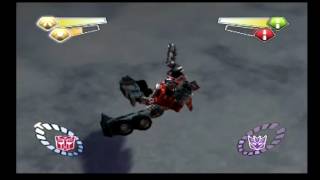 Transformers (PS2): Starscream 2nd Boss Fight